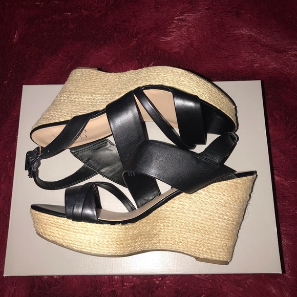 NEW FRANCO SARTO Sofia 2 Wedge Sandals - Picture 6 of 7